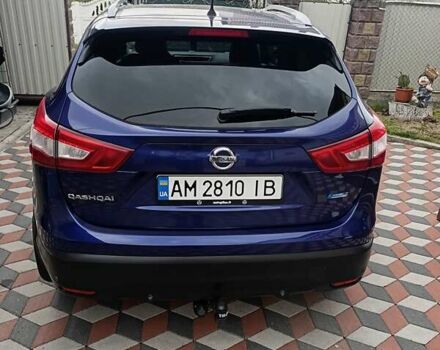 Синий Ниссан Кашкай, объемом двигателя 1.5 л и пробегом 168 тыс. км за 14800 $, фото 12 на Automoto.ua