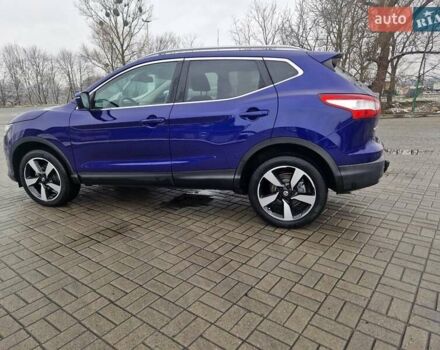 Синий Ниссан Кашкай, объемом двигателя 1.6 л и пробегом 200 тыс. км за 14850 $, фото 9 на Automoto.ua
