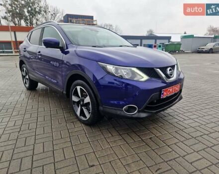 Синий Ниссан Кашкай, объемом двигателя 1.6 л и пробегом 200 тыс. км за 14850 $, фото 2 на Automoto.ua