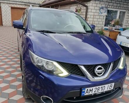 Синий Ниссан Кашкай, объемом двигателя 1.5 л и пробегом 168 тыс. км за 14800 $, фото 9 на Automoto.ua