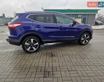 Синий Ниссан Кашкай, объемом двигателя 1.6 л и пробегом 200 тыс. км за 14850 $, фото 4 на Automoto.ua