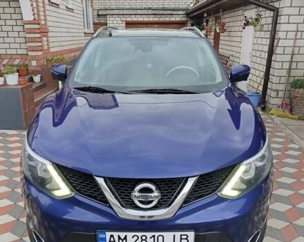 Синий Ниссан Кашкай, объемом двигателя 1.5 л и пробегом 168 тыс. км за 14800 $, фото 7 на Automoto.ua