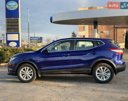 Синий Ниссан Кашкай, объемом двигателя 1.2 л и пробегом 93 тыс. км за 12200 $, фото 3 на Automoto.ua