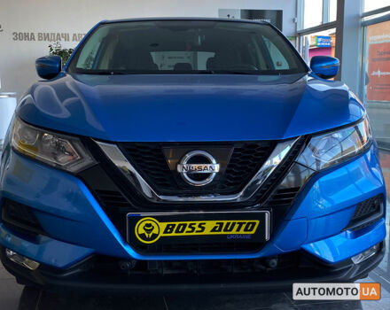 Синий Ниссан Кашкай, объемом двигателя 1.5 л и пробегом 57 тыс. км за 19500 $, фото 1 на Automoto.ua