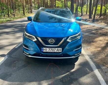 Синий Ниссан Кашкай, объемом двигателя 2 л и пробегом 157 тыс. км за 17000 $, фото 1 на Automoto.ua