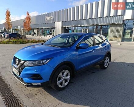 Синий Ниссан Кашкай, объемом двигателя 1.2 л и пробегом 96 тыс. км за 16000 $, фото 1 на Automoto.ua