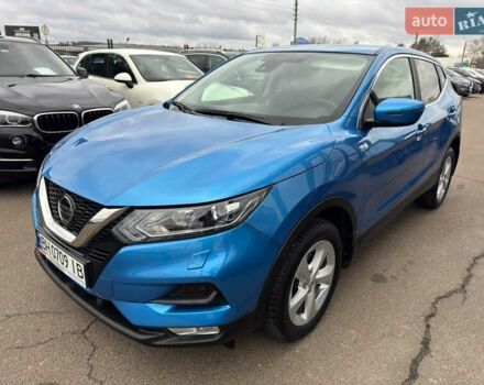 Синий Ниссан Кашкай, объемом двигателя 2 л и пробегом 121 тыс. км за 17800 $, фото 1 на Automoto.ua