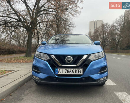 Синий Ниссан Кашкай, объемом двигателя 1.6 л и пробегом 102 тыс. км за 17000 $, фото 1 на Automoto.ua