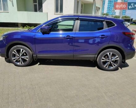 Синий Ниссан Кашкай, объемом двигателя 1.6 л и пробегом 40 тыс. км за 24000 $, фото 13 на Automoto.ua