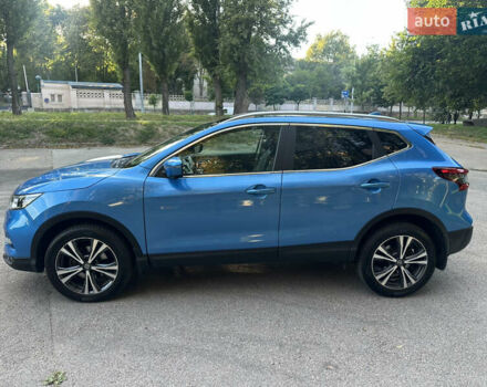 Синий Ниссан Кашкай, объемом двигателя 1.6 л и пробегом 101 тыс. км за 18999 $, фото 2 на Automoto.ua