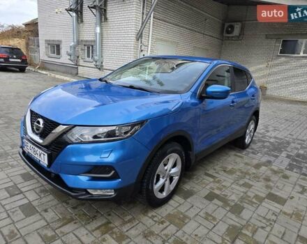 Синій Ніссан Кашкай, об'ємом двигуна 2 л та пробігом 49 тис. км за 19000 $, фото 1 на Automoto.ua