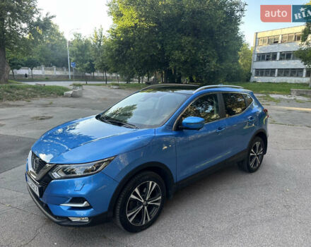 Синий Ниссан Кашкай, объемом двигателя 1.6 л и пробегом 101 тыс. км за 18999 $, фото 1 на Automoto.ua