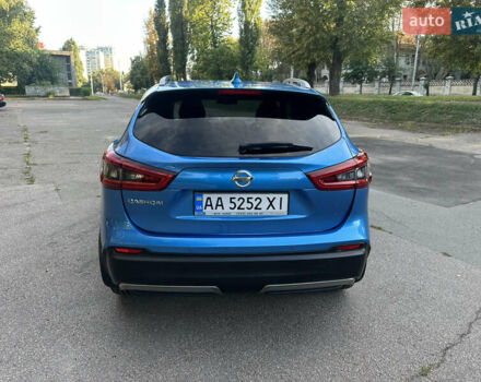 Синий Ниссан Кашкай, объемом двигателя 1.6 л и пробегом 101 тыс. км за 18999 $, фото 6 на Automoto.ua