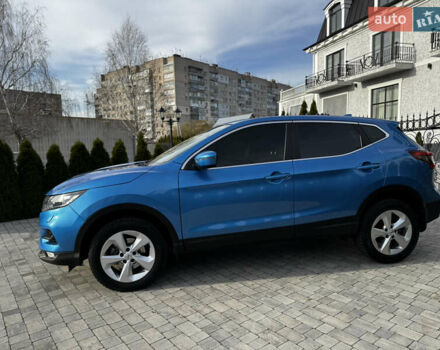 Синий Ниссан Кашкай, объемом двигателя 2 л и пробегом 60 тыс. км за 17900 $, фото 24 на Automoto.ua
