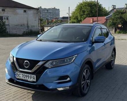 Синий Ниссан Кашкай, объемом двигателя 1.6 л и пробегом 126 тыс. км за 22000 $, фото 2 на Automoto.ua
