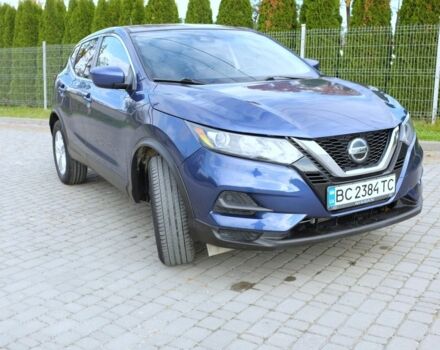 Синий Ниссан Кашкай, объемом двигателя 2 л и пробегом 160 тыс. км за 15000 $, фото 3 на Automoto.ua