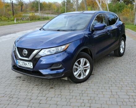 Синий Ниссан Кашкай, объемом двигателя 2 л и пробегом 160 тыс. км за 15000 $, фото 1 на Automoto.ua