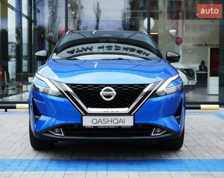 Синий Ниссан Кашкай, объемом двигателя 1.33 л и пробегом 1 тыс. км за 29500 $, фото 2 на Automoto.ua