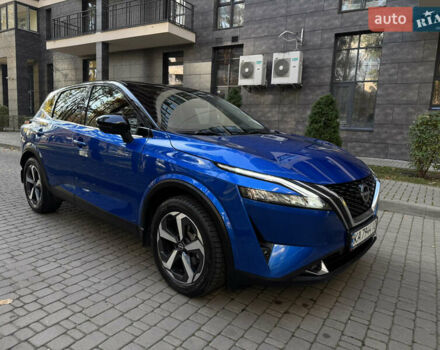 Синій Ніссан Кашкай, об'ємом двигуна 1.33 л та пробігом 95 тис. км за 25800 $, фото 2 на Automoto.ua