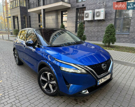 Синій Ніссан Кашкай, об'ємом двигуна 1.33 л та пробігом 95 тис. км за 25800 $, фото 1 на Automoto.ua