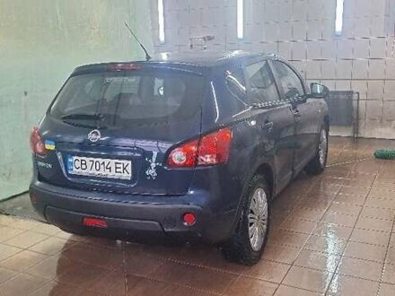 Синий Ниссан Кашкай, объемом двигателя 2 л и пробегом 220 тыс. км за 8600 $, фото 1 на Automoto.ua