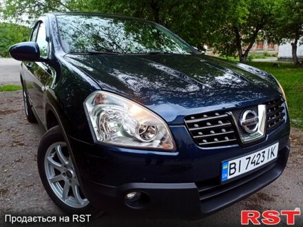 Ниссан Кашкай 2008 в Пирятине на Automoto.ua Синий Ниссан Кашкай, объемом двигателя 1.6 л и пробегом 265 тыс. км за 7650 $, фото 1 на Automoto.ua