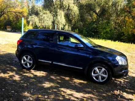 Синий Ниссан Кашкай, объемом двигателя 2 л и пробегом 211 тыс. км за 8400 $, фото 1 на Automoto.ua