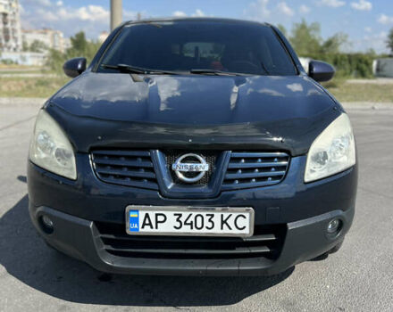 Синій Ніссан Кашкай, об'ємом двигуна 2 л та пробігом 201 тис. км за 9600 $, фото 1 на Automoto.ua