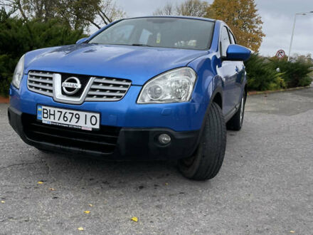 Синий Ниссан Кашкай, объемом двигателя 2 л и пробегом 224 тыс. км за 8000 $, фото 1 на Automoto.ua