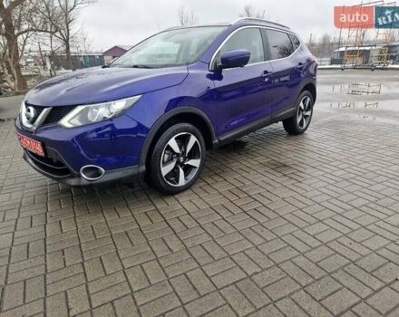 Синий Ниссан Кашкай, объемом двигателя 1.6 л и пробегом 200 тыс. км за 14850 $, фото 1 на Automoto.ua