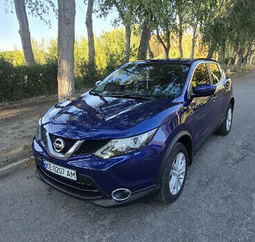 Синий Ниссан Кашкай, объемом двигателя 1.2 л и пробегом 132 тыс. км за 13850 $, фото 1 на Automoto.ua