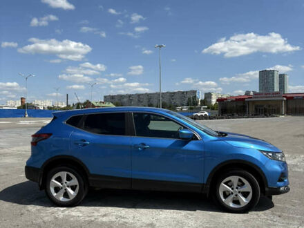 Синій Ніссан Кашкай, об'ємом двигуна 2 л та пробігом 53 тис. км за 18700 $, фото 1 на Automoto.ua