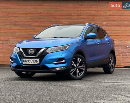 Синий Ниссан Кашкай, объемом двигателя 1.6 л и пробегом 149 тыс. км за 17000 $, фото 1 на Automoto.ua