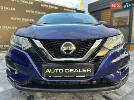 Синий Ниссан Кашкай, объемом двигателя 1.6 л и пробегом 58 тыс. км за 19700 $, фото 1 на Automoto.ua