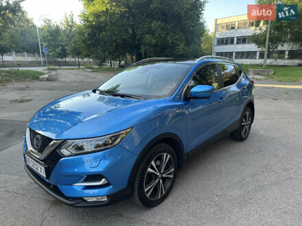 Ниссан Кашкай 2019 в Киеве на Automoto.ua Синий Ниссан Кашкай, объемом двигателя 1.6 л и пробегом 101 тыс. км за 19750 $, фото 1 на Automoto.ua
