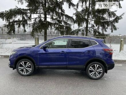 Синий Ниссан Кашкай, объемом двигателя 1.6 л и пробегом 190 тыс. км за 18500 $, фото 1 на Automoto.ua