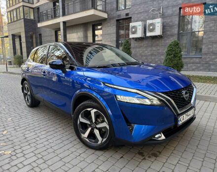 Синий Ниссан Кашкай, объемом двигателя 1.33 л и пробегом 95 тыс. км за 25800 $, фото 1 на Automoto.ua