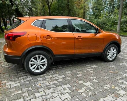 Оранжевый Ниссан Кашкай, объемом двигателя 2 л и пробегом 96 тыс. км за 14300 $, фото 2 на Automoto.ua