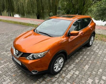 Оранжевый Ниссан Кашкай, объемом двигателя 2 л и пробегом 96 тыс. км за 14300 $, фото 1 на Automoto.ua