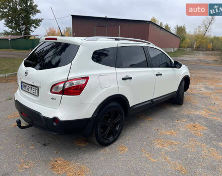 Ниссан Кашкай 2 2013 в Новых Санжарах на Automoto.ua Белый Ниссан Кашкай 2, объемом двигателя 1.5 л и пробегом 307 тыс. км за 10000 $, фото 9 на Automoto.ua