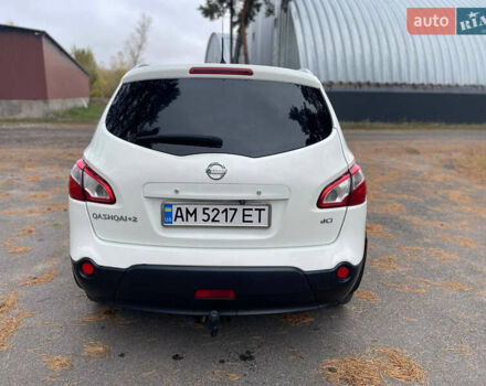 Ниссан Кашкай 2 2013 в Новых Санжарах на Automoto.ua Белый Ниссан Кашкай 2, объемом двигателя 1.5 л и пробегом 307 тыс. км за 10000 $, фото 4 на Automoto.ua