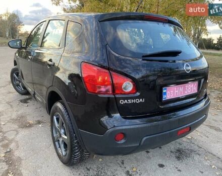 Черный Ниссан Кашкай 2, объемом двигателя 1.5 л и пробегом 230 тыс. км за 8800 $, фото 4 на Automoto.ua