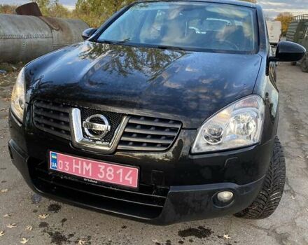 Черный Ниссан Кашкай 2, объемом двигателя 1.5 л и пробегом 230 тыс. км за 8800 $, фото 1 на Automoto.ua