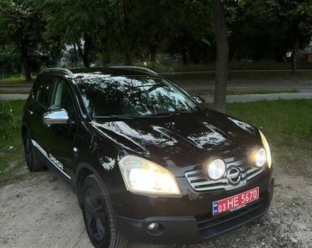 Черный Ниссан Кашкай 2, объемом двигателя 2 л и пробегом 260 тыс. км за 7300 $, фото 2 на Automoto.ua