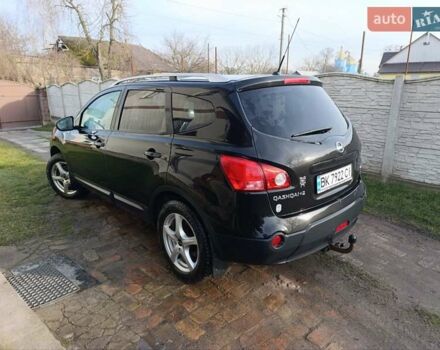 Черный Ниссан Кашкай 2, объемом двигателя 2 л и пробегом 365 тыс. км за 8400 $, фото 2 на Automoto.ua