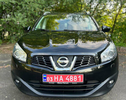 Черный Ниссан Кашкай 2, объемом двигателя 1.5 л и пробегом 184 тыс. км за 11500 $, фото 1 на Automoto.ua
