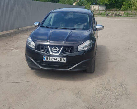 Черный Ниссан Кашкай 2, объемом двигателя 1.6 л и пробегом 58 тыс. км за 14650 $, фото 1 на Automoto.ua