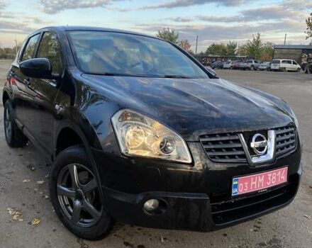Черный Ниссан Кашкай 2, объемом двигателя 1.5 л и пробегом 230 тыс. км за 8800 $, фото 1 на Automoto.ua