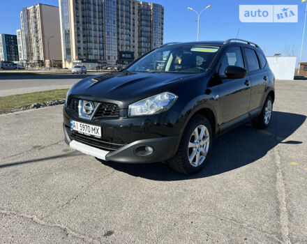Черный Ниссан Кашкай 2, объемом двигателя 2 л и пробегом 220 тыс. км за 10800 $, фото 1 на Automoto.ua