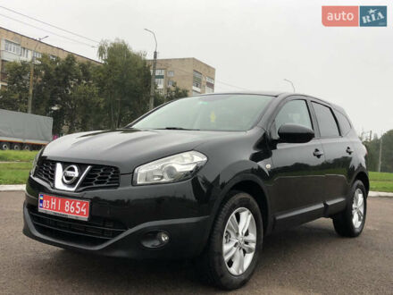Черный Ниссан Кашкай 2, объемом двигателя 1.6 л и пробегом 233 тыс. км за 10999 $, фото 1 на Automoto.ua